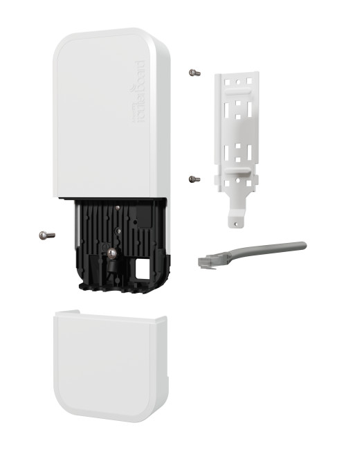 MikroTik wAP ax Dual-Band Gigabit Ethernet X2 | wAPG-5HaxD2HaxD | 10/100/1000 Mbit/s | Ethernet LAN (RJ-45) ports 2 | Mesh Suppo