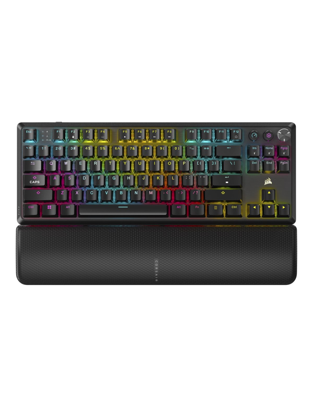 Corsair | Tenkeyless Mechanical Gaming Keyboard | K70 CORE TKL | Gaming Keyboard | Wireless | NA | Black | MLX RED Switch | Wire