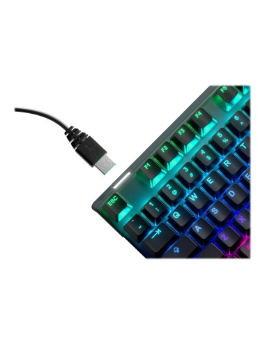 SteelSeries Apex Pro TKL Gen 3 | Gaming keyboard | Wired | ND | Black | USB-C | OmniPoint 3.0 Adjustable HyperMagnetic Switches