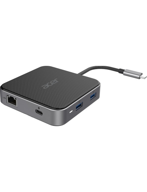 Acer 7-in-1 USB Type-C Dock | Ethernet LAN (RJ-45) ports 1 | DisplayPorts quantity 1 | HDMI ports quantity 1