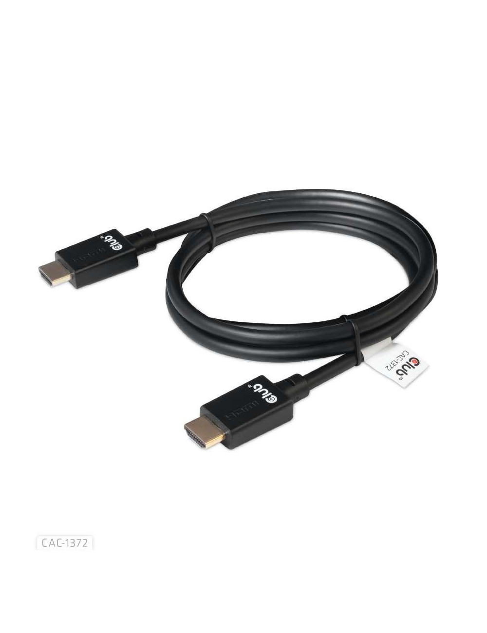 CABLE HDMI TO HDMI 2M/M/M CAC-1372 CLUB3D