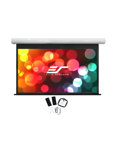 Elite Screens | Saker Series | SK100XHW-E12 | Diagonal 100 " | 16:9 | Viewable screen width (W) 221 cm | White