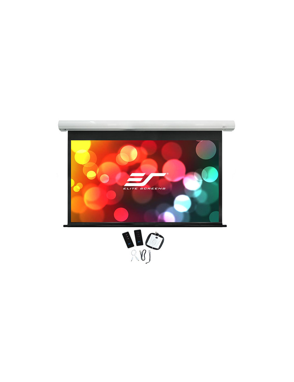 Elite Screens | Saker Series | SK100XHW-E12 | Diagonal 100 " | 16:9 | Viewable screen width (W) 221 cm | White