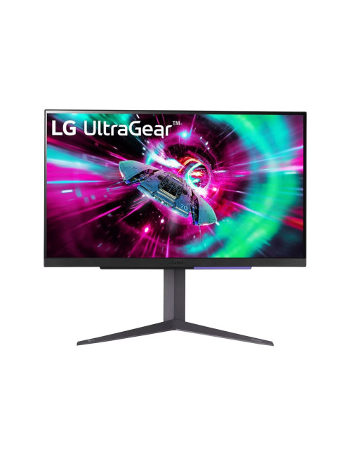 LG | UltraGear UHD Gaming Monitor | 27GR93U-B.AEU | 27 " | IPS | UHD | 16:9 | 144 Hz | 1 ms | 3840 x 2160 | HDMI ports quantity 