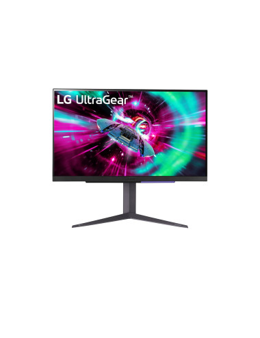 LG | UltraGear UHD Gaming Monitor | 27GR93U-B.AEU | 27 " | IPS | UHD | 16:9 | 144 Hz | 1 ms | 3840 x 2160 | HDMI ports quantity 