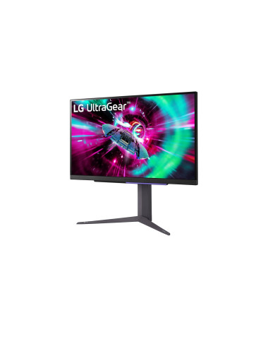 LG | UltraGear UHD Gaming Monitor | 27GR93U-B.AEU | 27 " | IPS | UHD | 16:9 | 144 Hz | 1 ms | 3840 x 2160 | HDMI ports quantity 