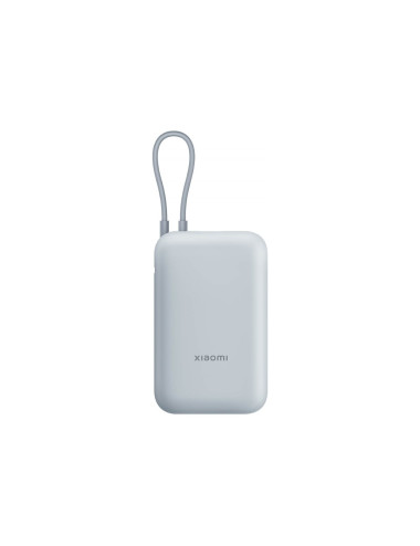 Xiaomi Power Bank (Integrated Cable) | 10000 mAh | USB-A/USB-C/USB-C cable | Ice Blue