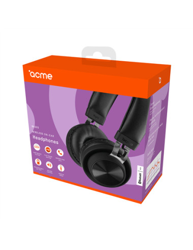 Acme | 6 month(s) | Micro USB, 5 V DC | BH203_T | Built-in microphone | 3.5 mm | Black