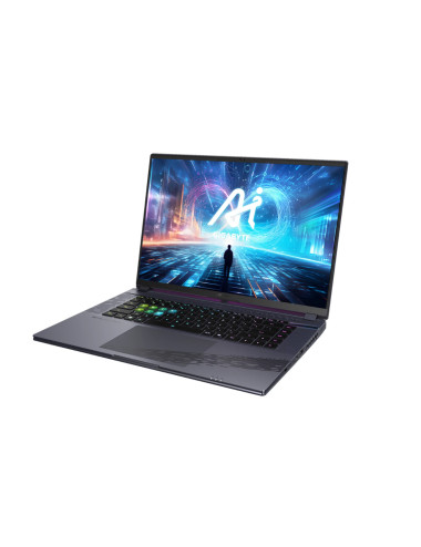 AORUS 9KG-43EEC54SH | Dark gray | 16 " | QHD | 2560 x 1600 pixels | 165 Hz | Intel Core i7 | i7-13650HX | 16 GB | SODIMM DDR5 | 