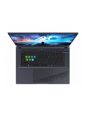 Gigabyte AORUS 9SG-43EEC54SH | Dark gray | 16 " | QHD | 2560 x 1600 pixels | Intel Core i7 | i7-13650HX | 16 GB | SODIMM DDR5 | 