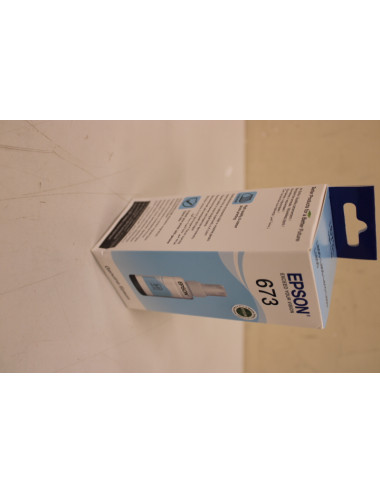 SALE OUT. Epson T6735 ink bottle, Light Cyan | Epson T6735 Ink bottle 70ml | Ink Cartridge | Light Cyan | DAMAGED PACKAGING