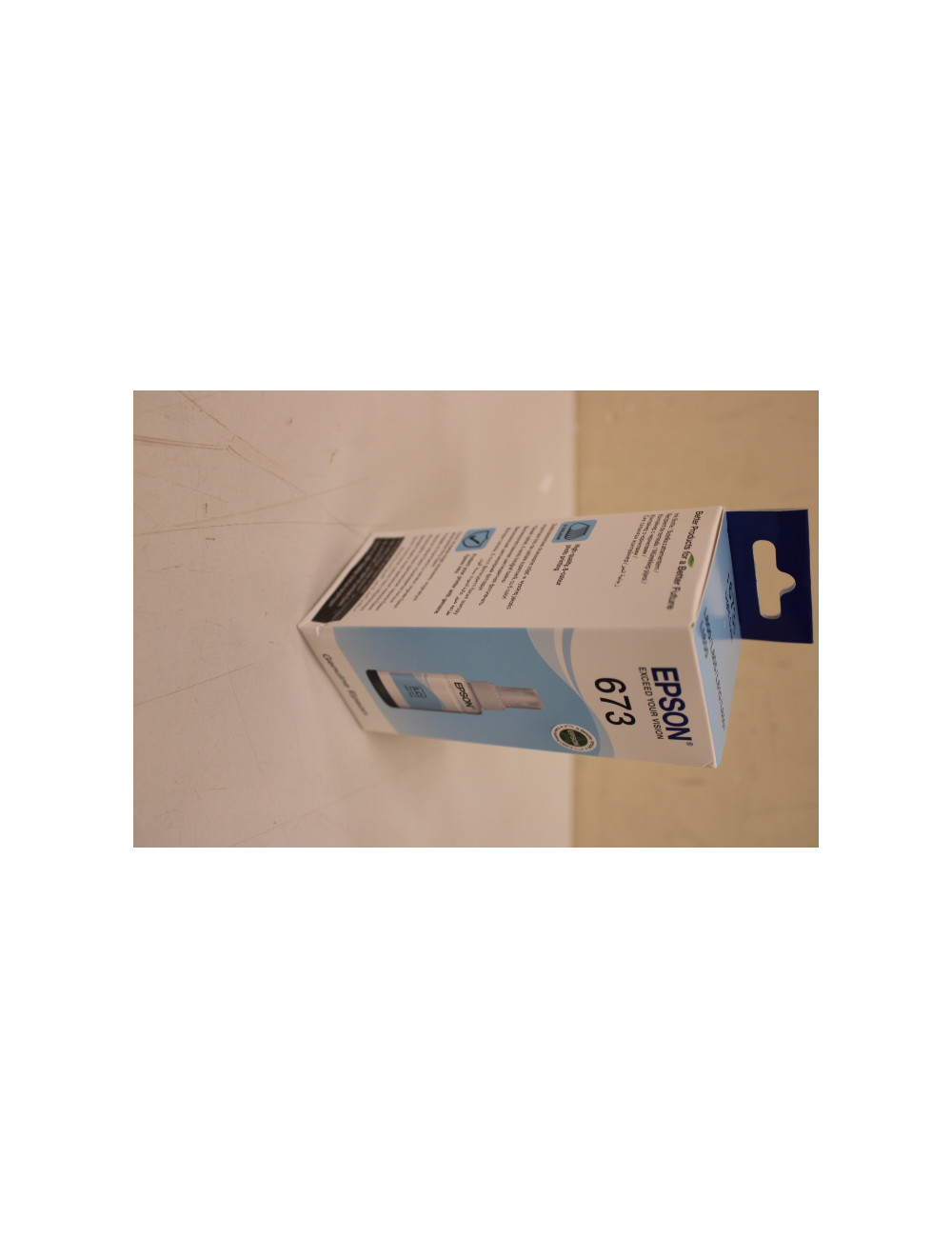 SALE OUT. Epson T6735 ink bottle, Light Cyan | Epson T6735 Ink bottle 70ml | Ink Cartridge | Light Cyan | DAMAGED PACKAGING