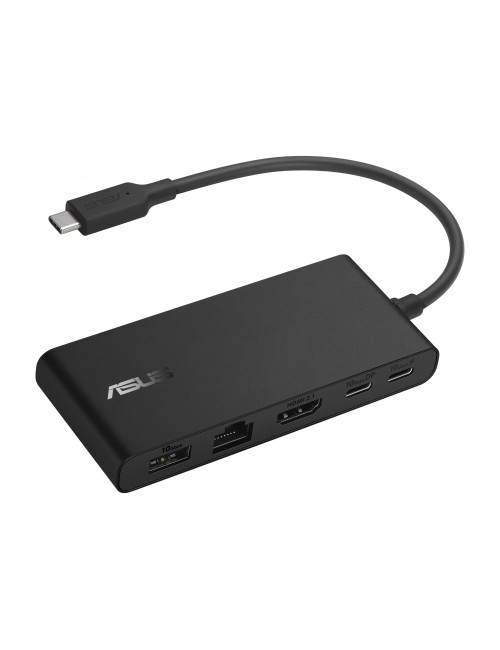 Asus Dual 4K USB-C Dock DC201 | Ethernet LAN (RJ-45) ports 1 | USB 3.0 (3.1 Gen 1) Type-C ports quantity 3 | HDMI ports quantity