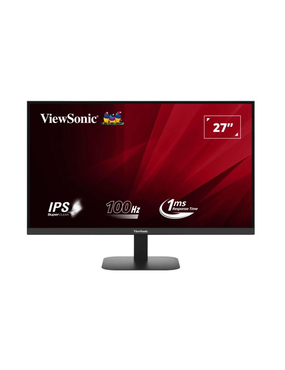 LCD Monitor|VIEWSONIC|VA2708-2K-HD|27"|4K|Panel IPS|2560x1440|100Hz|Matte|1 ms|Tilt|Colour Black|VA2708-2K-HD