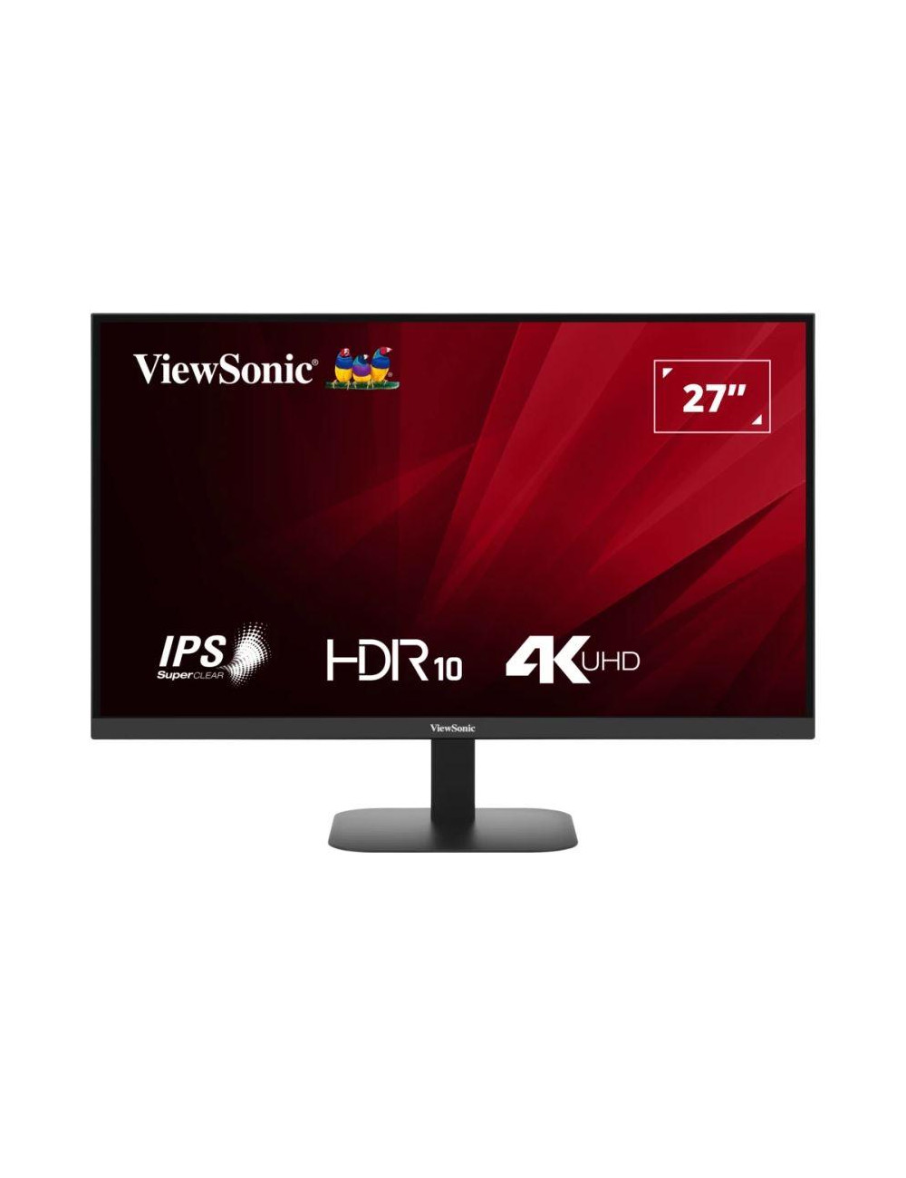 LCD Monitor|VIEWSONIC|VA2708-4K-HD|27"|Panel IPS|3840x2160|16:9|60 Hz|Matte|4 ms|Tilt|Colour Black|VA2708-4K-HD