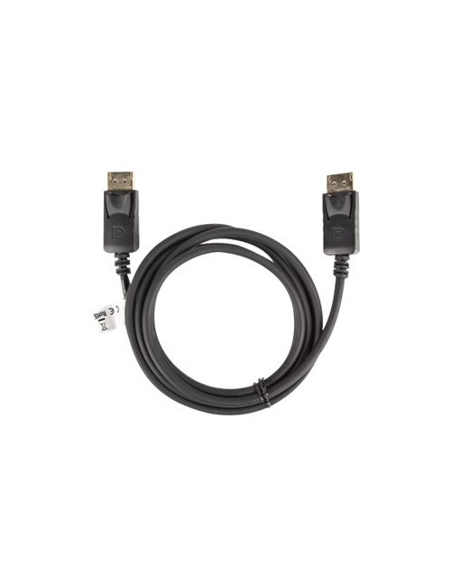 Lanberg DisplayPort M/M Cable 19 PIN V1.2, 1.8 m | CA-DPDP-10CC-0018-BK