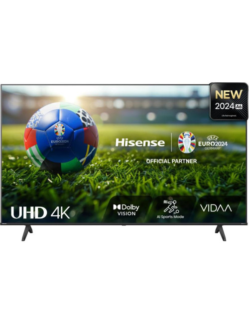 Hisense UHD Smart TV | 55A6N | 55" | Smart TV | VIDAA OS | UHD | Black