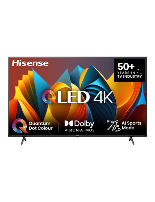 Hisense QLED Smart TV | 55E7NQ | 55" | Smart TV | VIDAA OS | UHD | Black