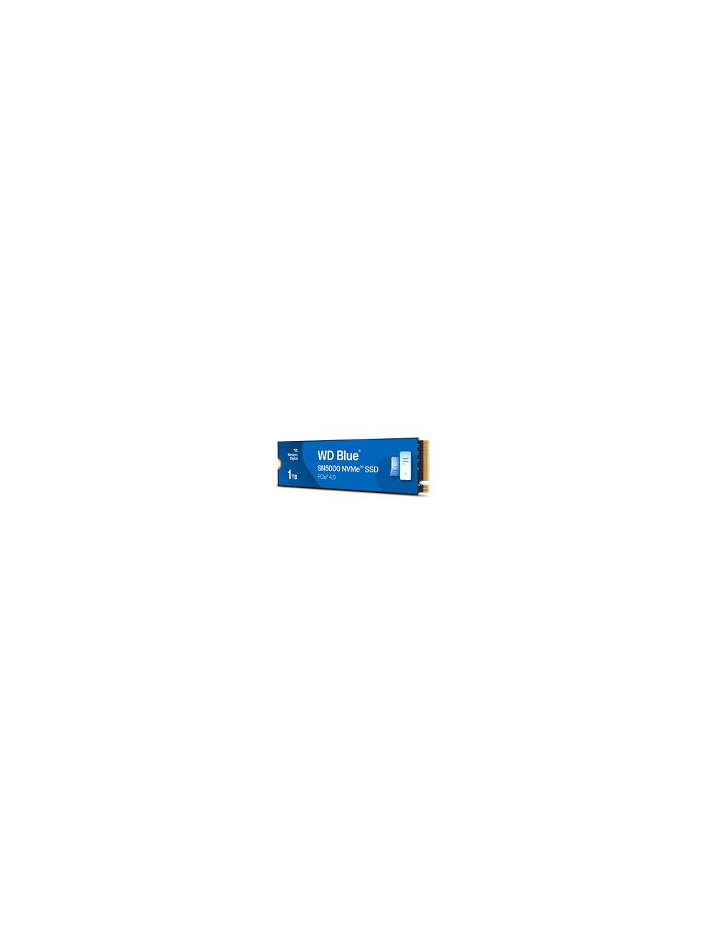 SSD|WESTERN DIGITAL|Blue SN5000|1TB|M.2|PCIe Gen4|NVMe|Write speed 4900 MBytes/sec|Read speed 5150 MBytes/sec|2.38mm|TBW 600 TB|