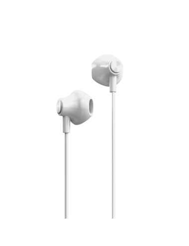 Energy Sistem Wired Earphones | EasyPods Type C | Built-in microphone | USB-C | Snow