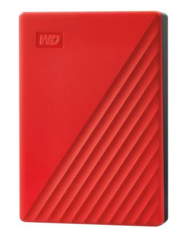 External HDD|WESTERN DIGITAL|My Passport|6TB|USB 2.0|USB 3.2|Red|WDBR9S0060BRD-WESN