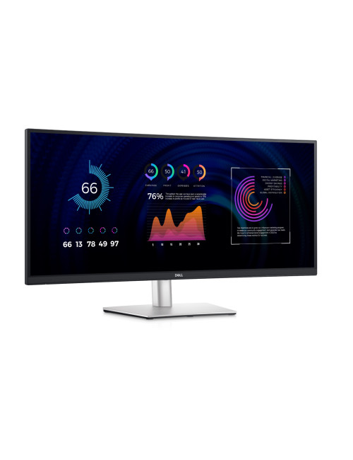 Dell | Monitor | P3424WE | 34 " | IPS | 21:9 | 60 Hz | 5 ms | 300 cd/m | HDMI ports quantity 1 | Black