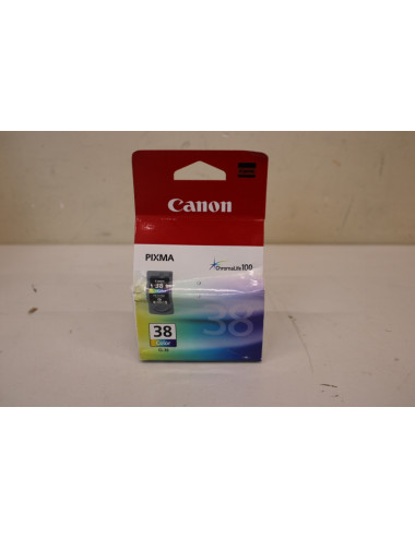 SALE OUT. Canon CL-38 Ink Cartridge Color | Canon CL-38 Tri-Colour | Ink Cartridge | Cyan, Magenta, Yellow | DAMAGED PACKAGING