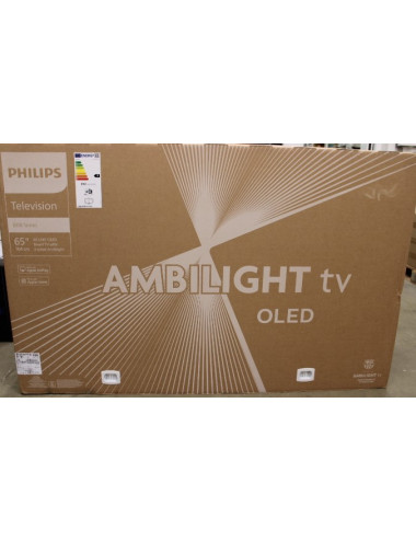 Philips | 4K Ambilight TV | 65OLED819/12 | 65 | Smart TV | Google TV | UHD | DAMAGED PACKAGING