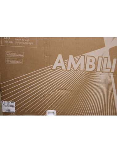 Philips | 4K Ambilight TV | 65OLED819/12 | 65 | Smart TV | Google TV | UHD | DAMAGED PACKAGING