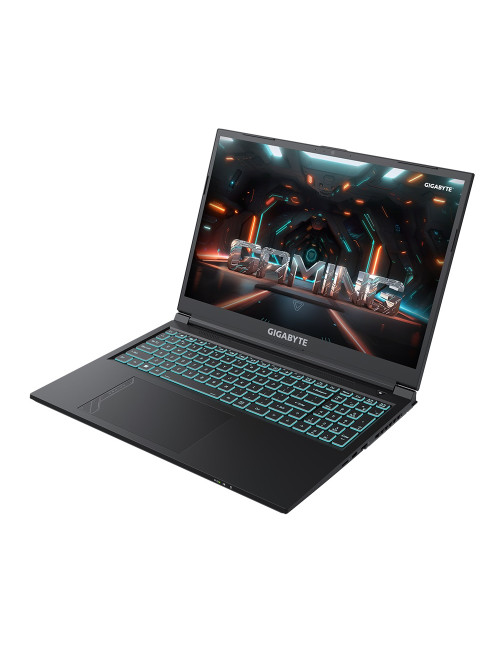 Gigabyte G6 KF-H3EE854KH | Black | 16 " | FHD+ | 1920 x 1200 pixels | Intel Core i7 | i7-13620H | 16 GB | DDR5 | Solid-state dri