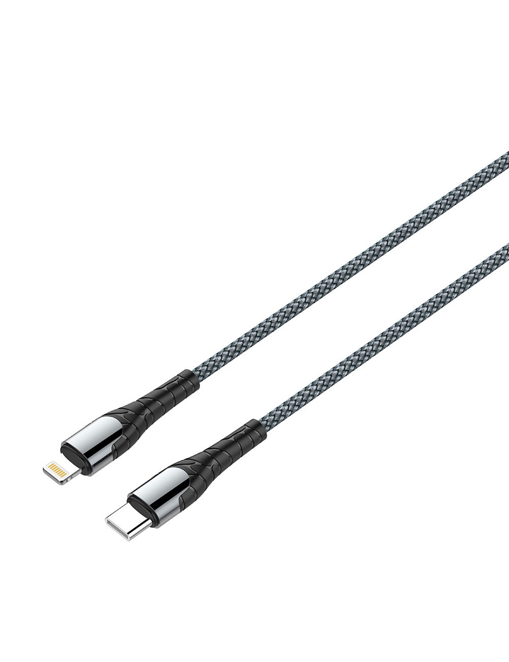 ColorWay Cable Type-C - Apple Lightning (PD Fast Charging) 3.0А (30W), 1m | CW-CBPDCL033-GR