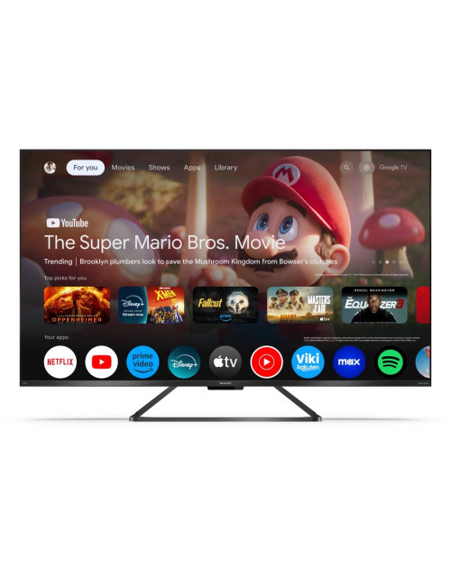 Sharp 50GR8265E | 50" | Smart TV | Google TV | 4K Ultra HD