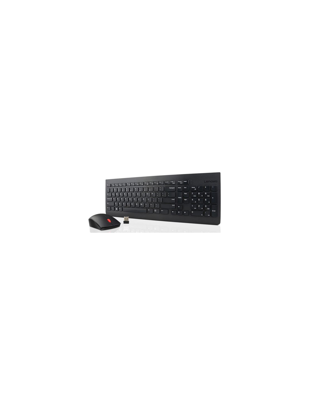 Lenovo | Essential | Essential Wireless Keyboard and Mouse Combo - US English with Euro symbol | Keyboard and Mouse Set | Wirele