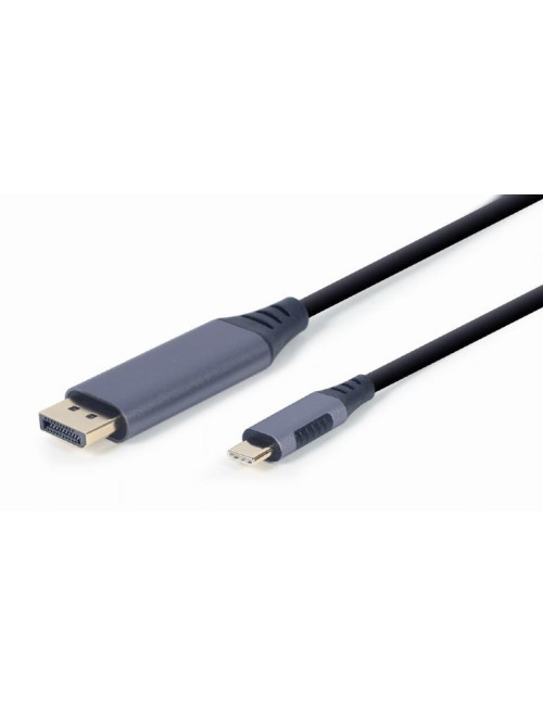 CABLE USB-C TO DP 1.8M/GREY CC-USB3C-DPF-01-6 GEMBIRD