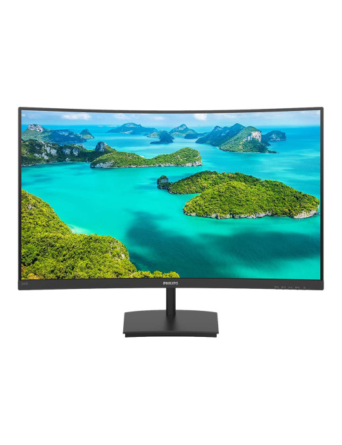 Philips | Curved LCD Monitor | 241E1SCA/00 | 24 " | VA | FHD | 16:9 | 75 Hz | 5 ms | 1920 x 1080 pixels | 250 cd/m | HDMI ports 