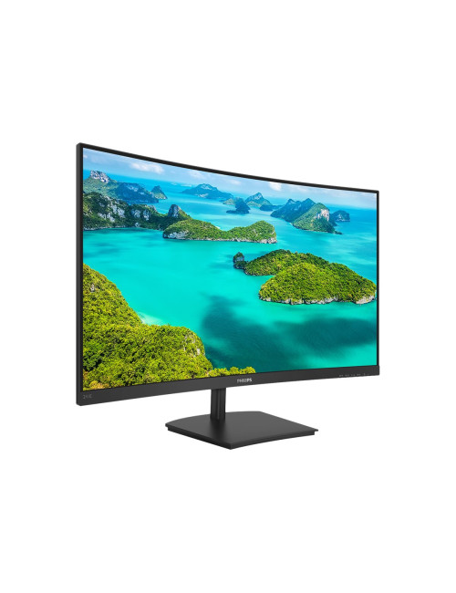 Philips | Curved LCD Monitor | 241E1SCA/00 | 24 " | VA | FHD | 16:9 | 75 Hz | 5 ms | 1920 x 1080 pixels | 250 cd/m | HDMI ports 