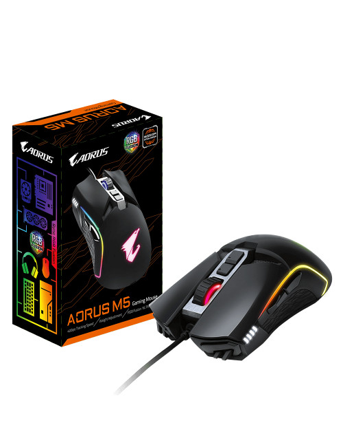 Gigabyte USB Mouse AORUS M5 wired Black