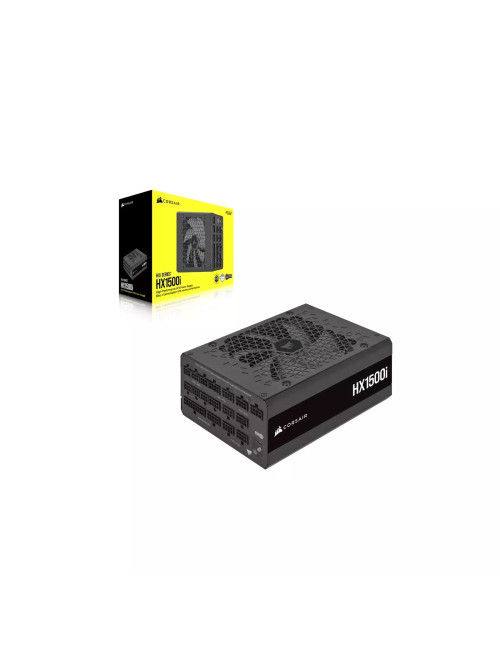 Corsair Fully Modular Ultra-Low Noise Platinum ATX 1500 Watt PC Power Supply (EU) | HX1500i | 1500 W