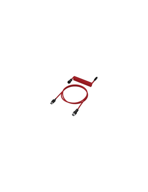 HP HyperX USB-C Coiled Cable Red-Black