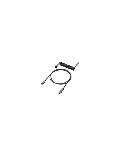 HP HyperX USB-C Coiled Cable Gray