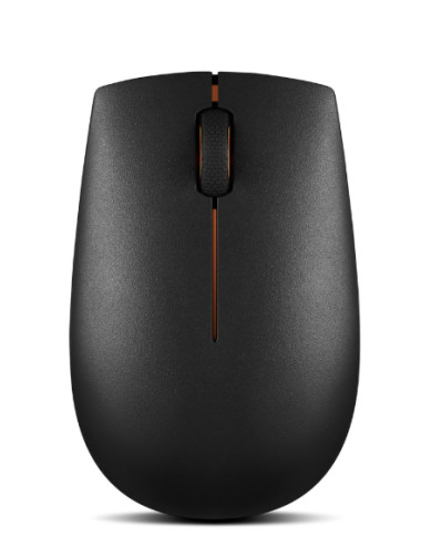 Lenovo | Wireless Compact Mouse | 300 | Optical Mouse | 2.4 GHz Wireless via Nano USB | Black | 1 year(s)