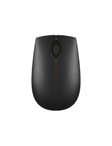 Lenovo | Wireless Compact Mouse | 300 | Optical Mouse | 2.4 GHz Wireless via Nano USB | Black | 1 year(s)