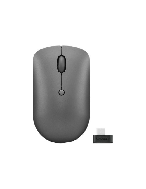 Lenovo | Wireless Compact Mouse | 540 | Red optical sensor | Wireless | 2.4G Wireless via USB-C receiver | Storm Grey | 1 year(s