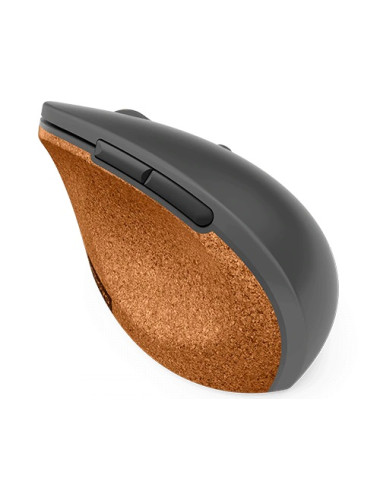 Lenovo | Go Wireless Vertical Mouse | Wireless optical | USB-A | Grey