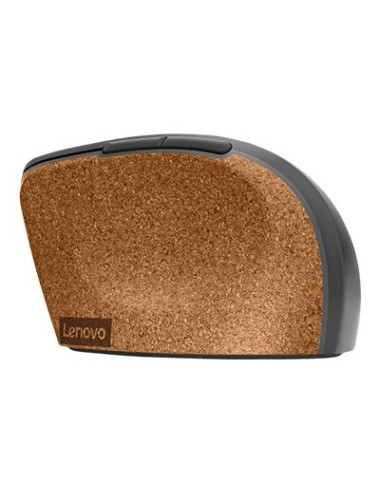 Lenovo | Go Wireless Vertical Mouse | Wireless optical | USB-A | Grey