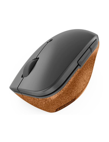 Lenovo | Go Wireless Vertical Mouse | Wireless optical | USB-A | Grey