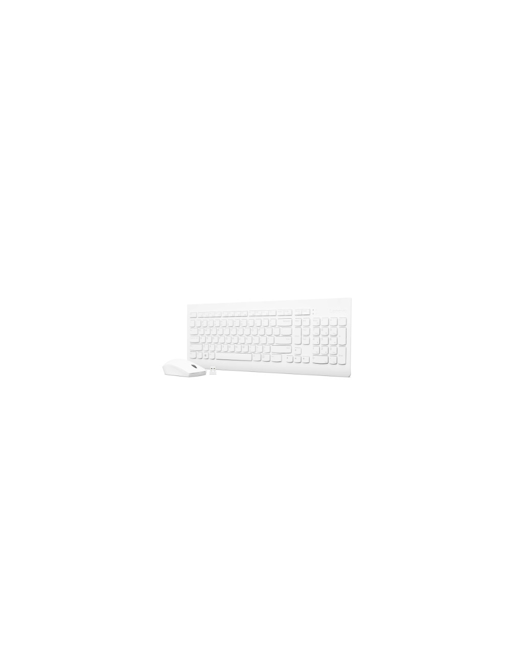 Lenovo | Wireless Combo Keyboard & Mouse | 510 | White | Keyboard and Mouse Combo | 2.4 GHz Wireless via Nano USB | Batteries in