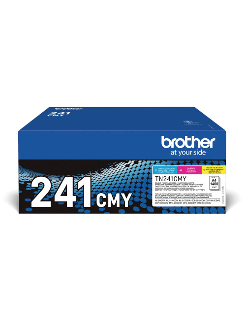 Brother TN241CMY | Toner Multipack | Cyan, Magenta, Yellow