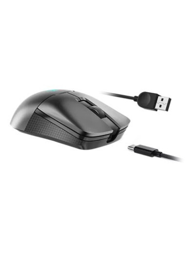 Lenovo | Wireless Gaming Mouse | Legion M600s Qi | Gaming Mouse | 2.4GHz, Bluetooth, USB wired | Storm Grey