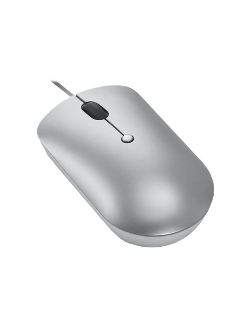 Lenovo | Compact Mouse | 540 | Wired | Wired USB-C | Cloud Grey